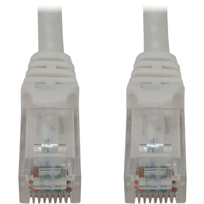 Tripp Lite Cat6a 10G Snagless Molded UTP Ethernet Cable (RJ45 M/M) PoE White 10 ft. (3.1 m)