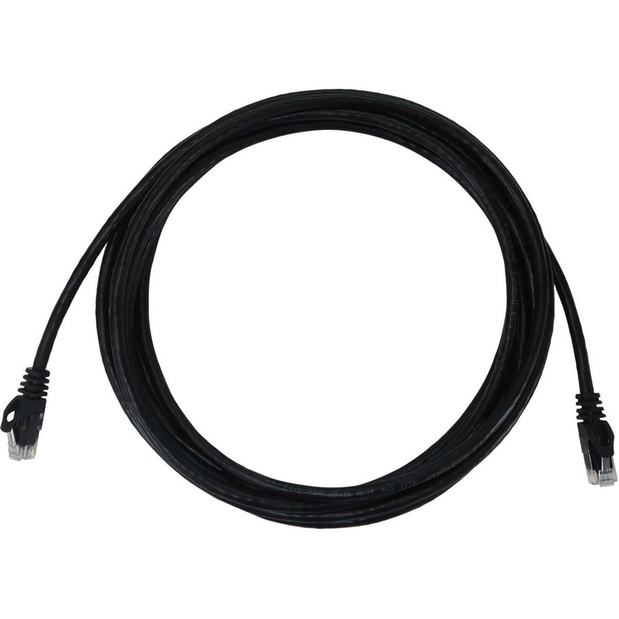 Tripp Lite Cat6a 10G Snagless Molded UTP Ethernet Cable (RJ45 M/M) PoE Black 15 ft. (4.6 m)