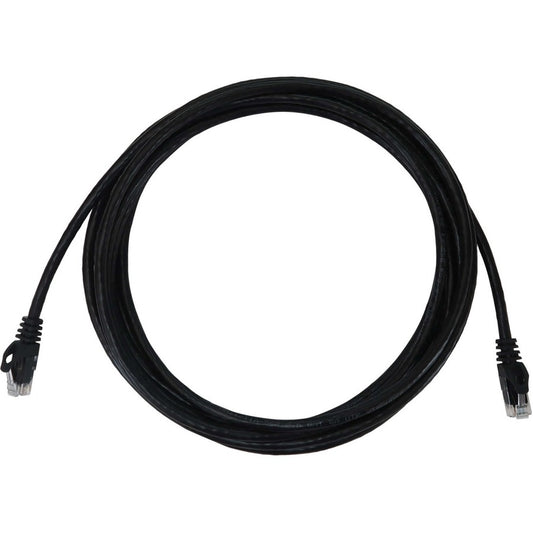 Tripp Lite Cat6a 10G Snagless Molded UTP Ethernet Cable (RJ45 M/M) PoE Black 15 ft. (4.6 m)