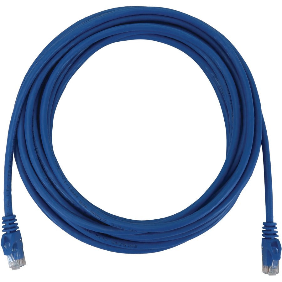 Tripp Lite Cat6a 10G Snagless Molded UTP Ethernet Cable (RJ45 M/M) PoE Blue 25 ft. (7.6 m)