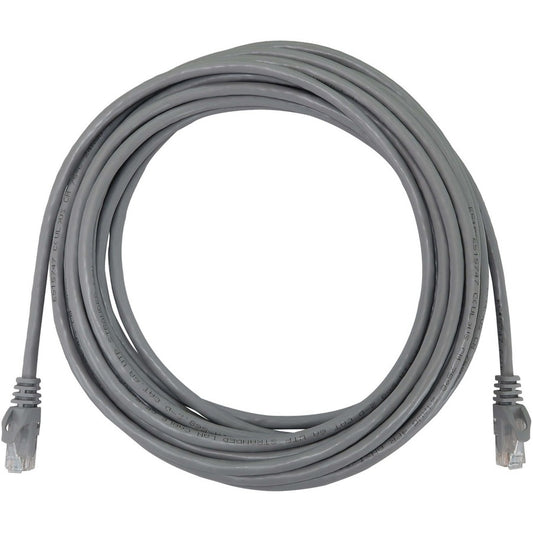 Tripp Lite Cat6a 10G Snagless Molded UTP Ethernet Cable (RJ45 M/M) PoE Gray 25 ft. (7.6 m)