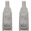 Tripp Lite Cat6a 10G Snagless Molded UTP Ethernet Cable (RJ45 M/M) PoE White 25 ft. (7.6 m)