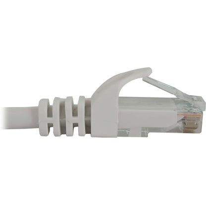 Tripp Lite Cat6a 10G Snagless Molded UTP Ethernet Cable (RJ45 M/M) PoE White 25 ft. (7.6 m)