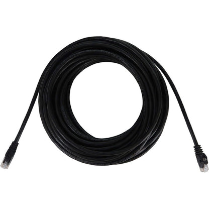 Tripp Lite Cat6a 10G Snagless Molded UTP Ethernet Cable (RJ45 M/M) PoE Black 50 ft. (15.2 m)
