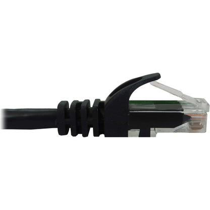 Tripp Lite Cat6a 10G Snagless Molded UTP Ethernet Cable (RJ45 M/M) PoE Black 50 ft. (15.2 m)