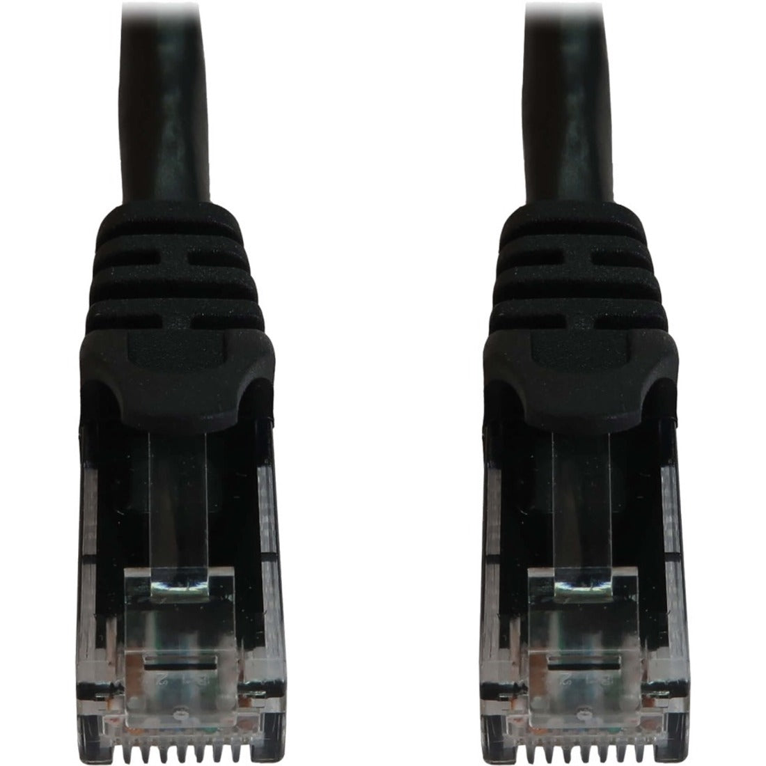 Tripp Lite Cat6a 10G Snagless Molded UTP Ethernet Cable (RJ45 M/M) PoE Black 50 ft. (15.2 m)