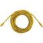 Tripp Lite Cat6a 10G Snagless Molded UTP Ethernet Cable (RJ45 M/M) PoE Yellow 50 ft. (15.2 m)