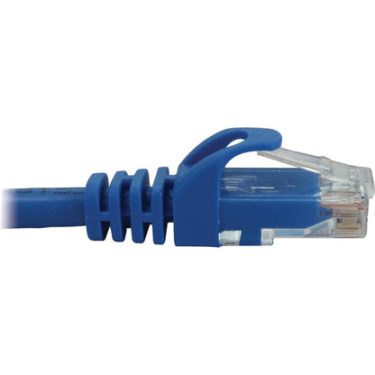 Tripp Lite Cat6a 10G Snagless Molded UTP Ethernet Cable (RJ45 M/M) PoE Blue 6 in. (15 cm)