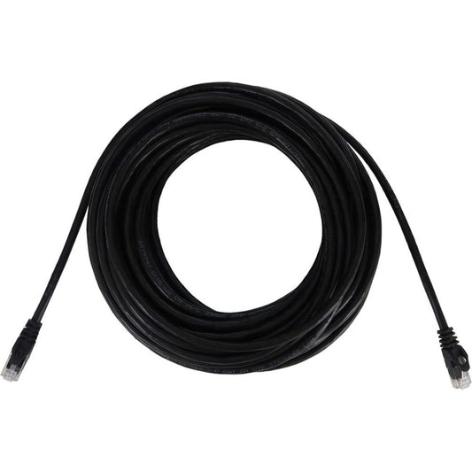 Tripp Lite Cat6a 10G Snagless Molded UTP Ethernet Cable (RJ45 M/M) PoE Black 100 ft. (30.5 m)