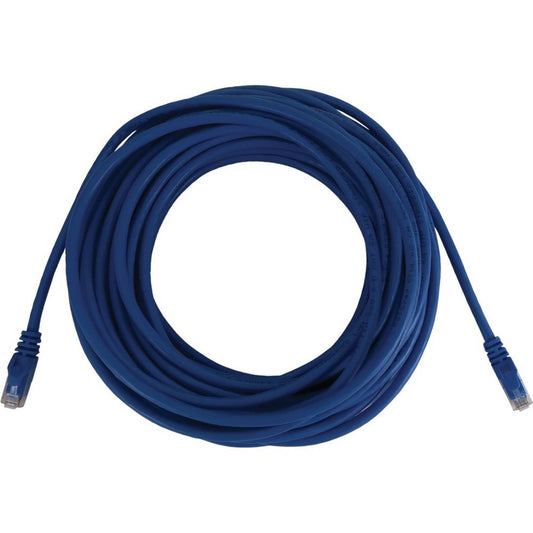 Tripp Lite Cat6a 10G Snagless Molded UTP Ethernet Cable (RJ45 M/M) PoE Blue 100 ft. (30.5 m)