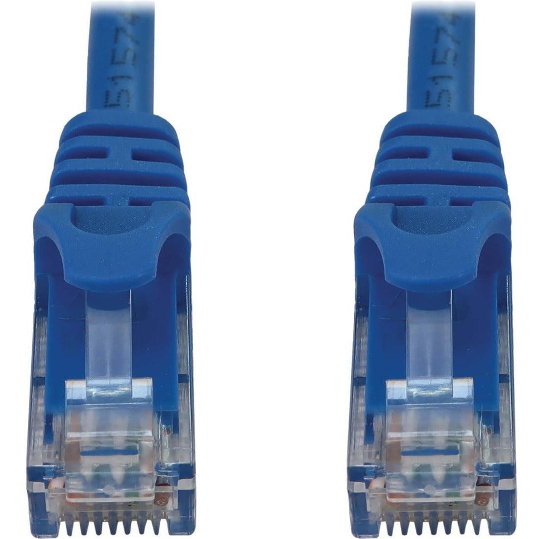 Tripp Lite Cat6a 10G Snagless Molded UTP Ethernet Cable (RJ45 M/M) PoE Blue 100 ft. (30.5 m)