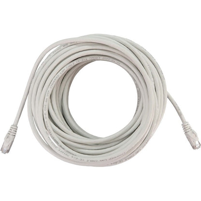 Tripp Lite Cat6a 10G Snagless Molded UTP Ethernet Cable (RJ45 M/M) PoE White 100 ft. (30.5 m)