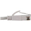 Tripp Lite Cat6a 10G Snagless Molded Slim UTP Ethernet Cable (RJ45 M/M) PoE White 2 ft. (0.6 m)