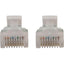 Tripp Lite Cat6a 10G Snagless Molded Slim UTP Ethernet Cable (RJ45 M/M) PoE White 7 ft. (2.1 m)