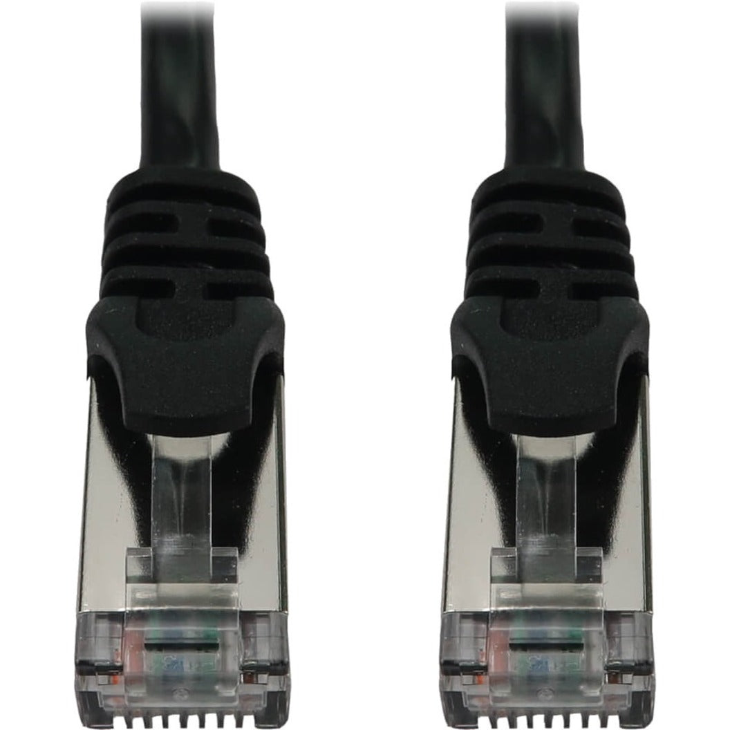 Tripp Lite Cat6a 10G Snagless Shielded Slim STP Ethernet Cable (RJ45 M/M) PoE Black 6 ft. (1.8 m)