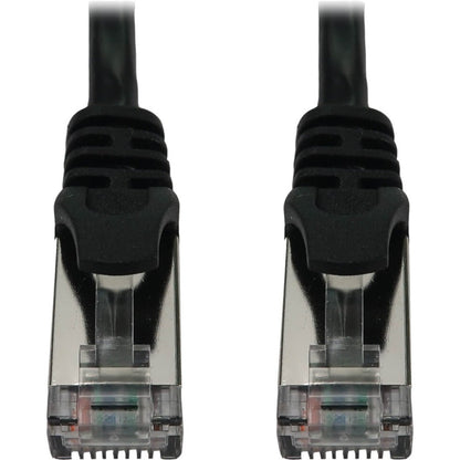 Tripp Lite Cat6a 10G Snagless Shielded Slim STP Ethernet Cable (RJ45 M/M) PoE Black 6 ft. (1.8 m)