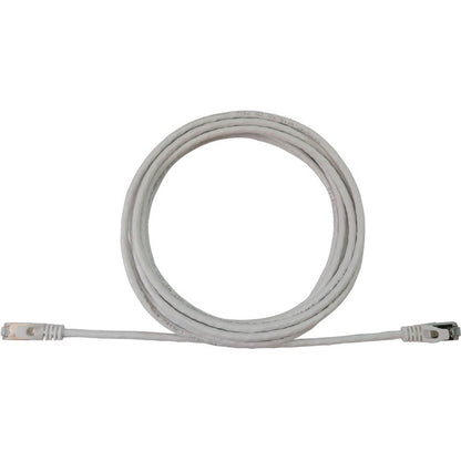 Tripp Lite Cat6a 10G Snagless Shielded Slim STP Ethernet Cable (RJ45 M/M) PoE White 25 ft. (7.6 m)