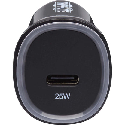 Tripp Lite USB Car Charger - 25W PD Charging USB-C Black