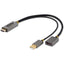 StarTech.com 1ft (30cm) HDMI to DisplayPort Adapter 4K 60Hz HDR HDMI Source to DP Monitor USB Bus Powered HDMI 2.0 to DisplayPort 1.2