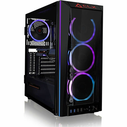 CLX SET TGMSETRTH1642BM Gaming Desktop Computer - AMD Ryzen 9 5900X Dodeca-core (12 Core) 3.70 GHz - 32 GB RAM DDR4 SDRAM - 4 TB HDD - 500 GB M.2 PCI Express NVMe SSD