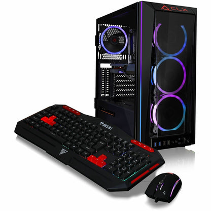 CLX SET TGMSETRTH1642BM Gaming Desktop Computer - AMD Ryzen 9 5900X Dodeca-core (12 Core) 3.70 GHz - 32 GB RAM DDR4 SDRAM - 4 TB HDD - 500 GB M.2 PCI Express NVMe SSD