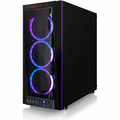 CLX SET TGMSETRTH1642BM Gaming Desktop Computer - AMD Ryzen 9 5900X Dodeca-core (12 Core) 3.70 GHz - 32 GB RAM DDR4 SDRAM - 4 TB HDD - 500 GB M.2 PCI Express NVMe SSD