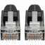 Tripp Lite Cat6 Gigabit Snagless Molded (UTP) Ethernet Cable (RJ45 M/M) PoE Black 7 ft. (2.13 m)