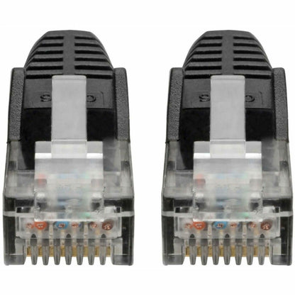 Tripp Lite Cat6 Gigabit Snagless Molded (UTP) Ethernet Cable (RJ45 M/M) PoE Black 7 ft. (2.13 m)