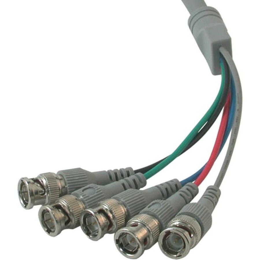 C2G 10ft Premium HD15 Male to RGBHV (5-BNC) Male Video Cable