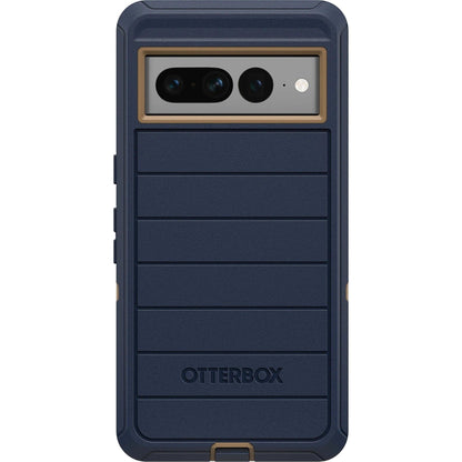OtterBox Defender Rugged Carrying Case (Holster) Google Pixel 7 Pro Smartphone - Blue Suede Shoes