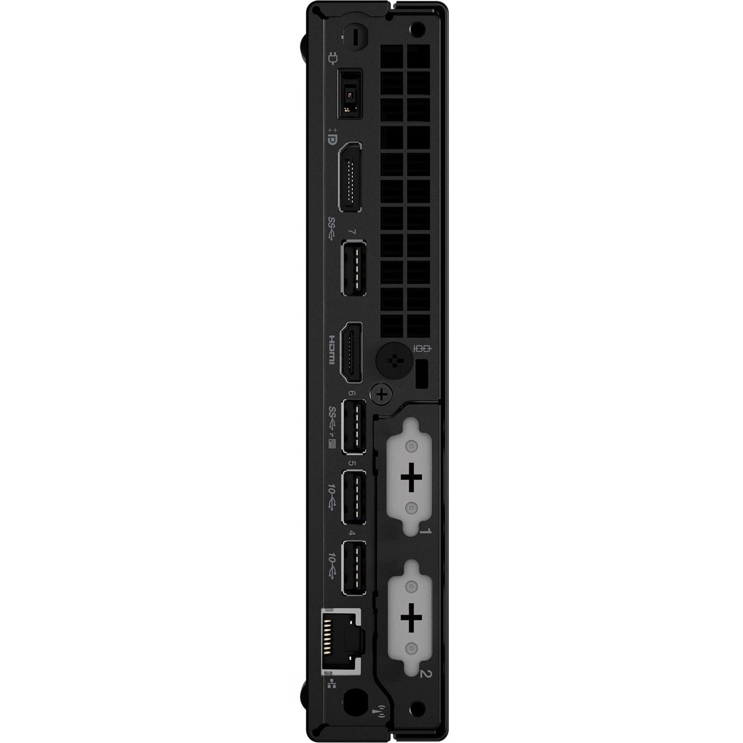 Lenovo ThinkCentre M90q Gen 3 11U50051US Desktop Computer - Intel Core i5 12th Gen i5-12500 Hexa-core (6 Core) 3 GHz - 16 GB RAM DDR5 SDRAM - 256 GB M.2 PCI Express NVMe 4.0 x4 SSD - Tiny - Black