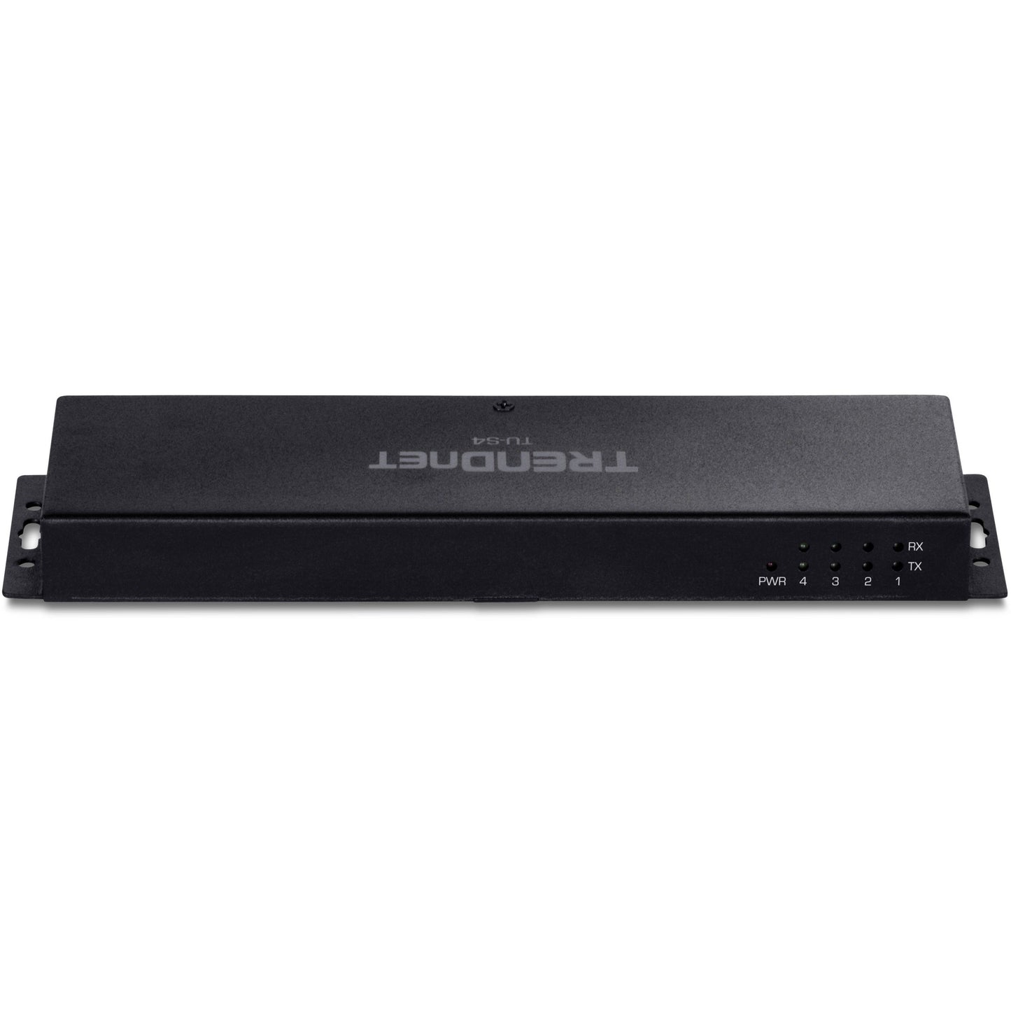 TRENDnet TU-S4 4-Port USB to Serial RS232 Hub Black