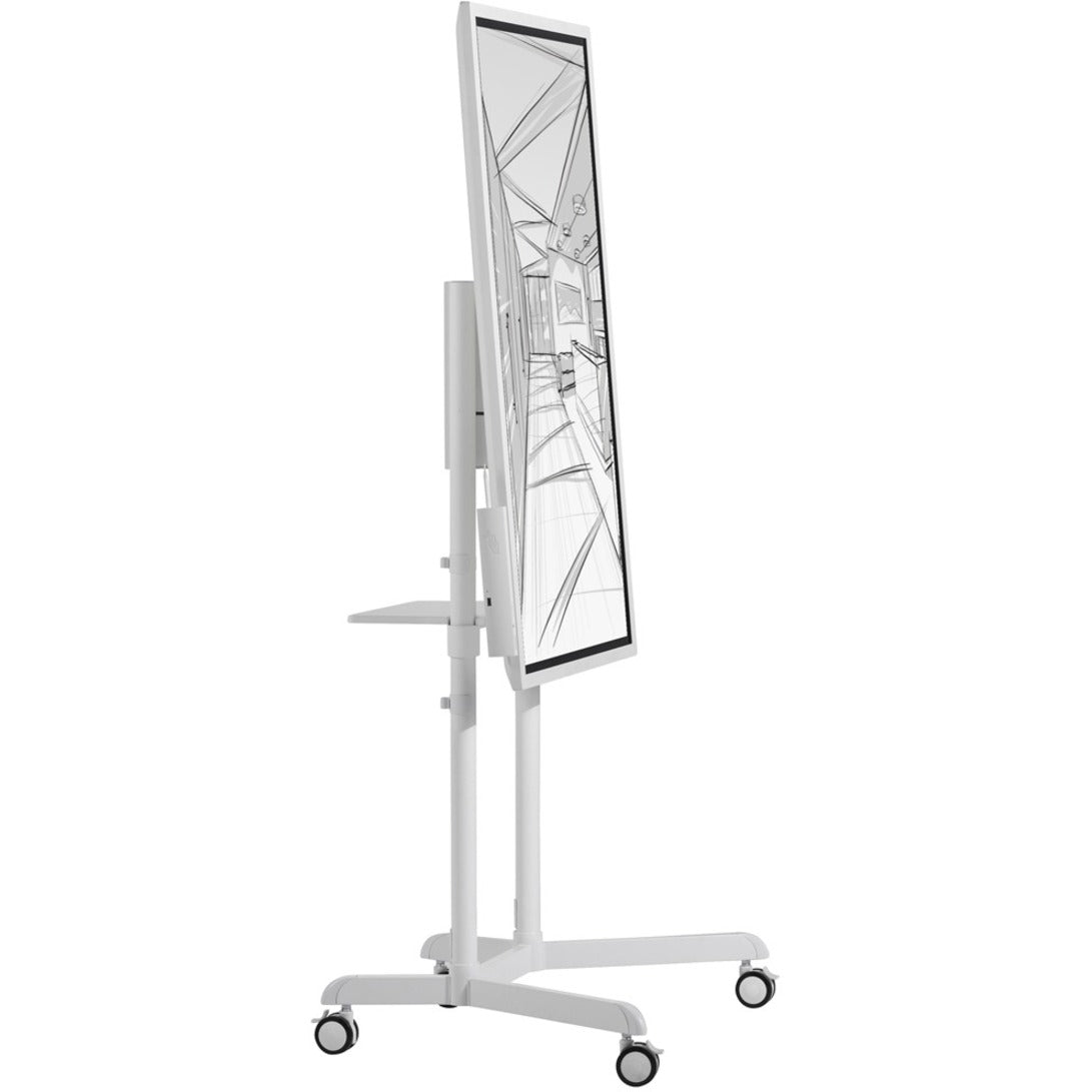 Atdec Mobile Cart with Display Rotation. Max Load: 70kg. Universal VESA