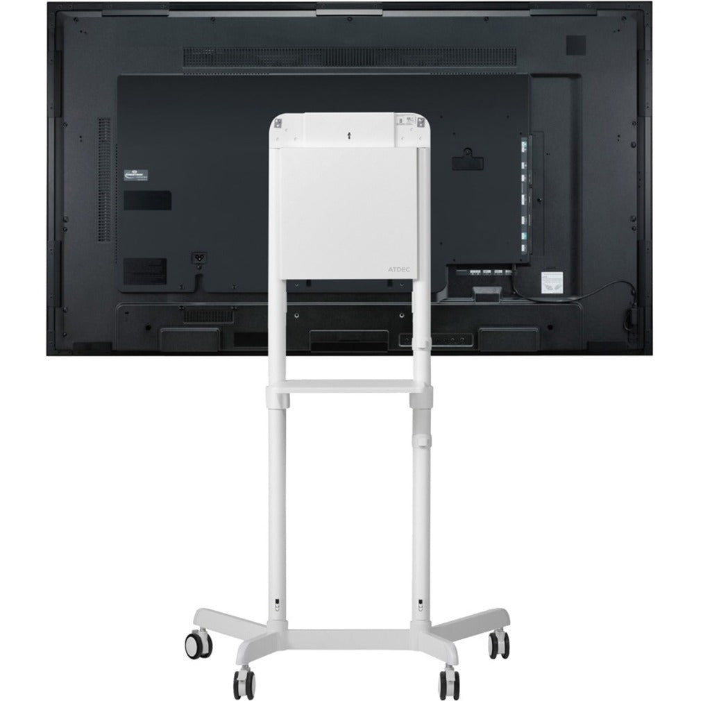 Atdec Mobile Cart with Display Rotation. Max Load: 70kg. Universal VESA