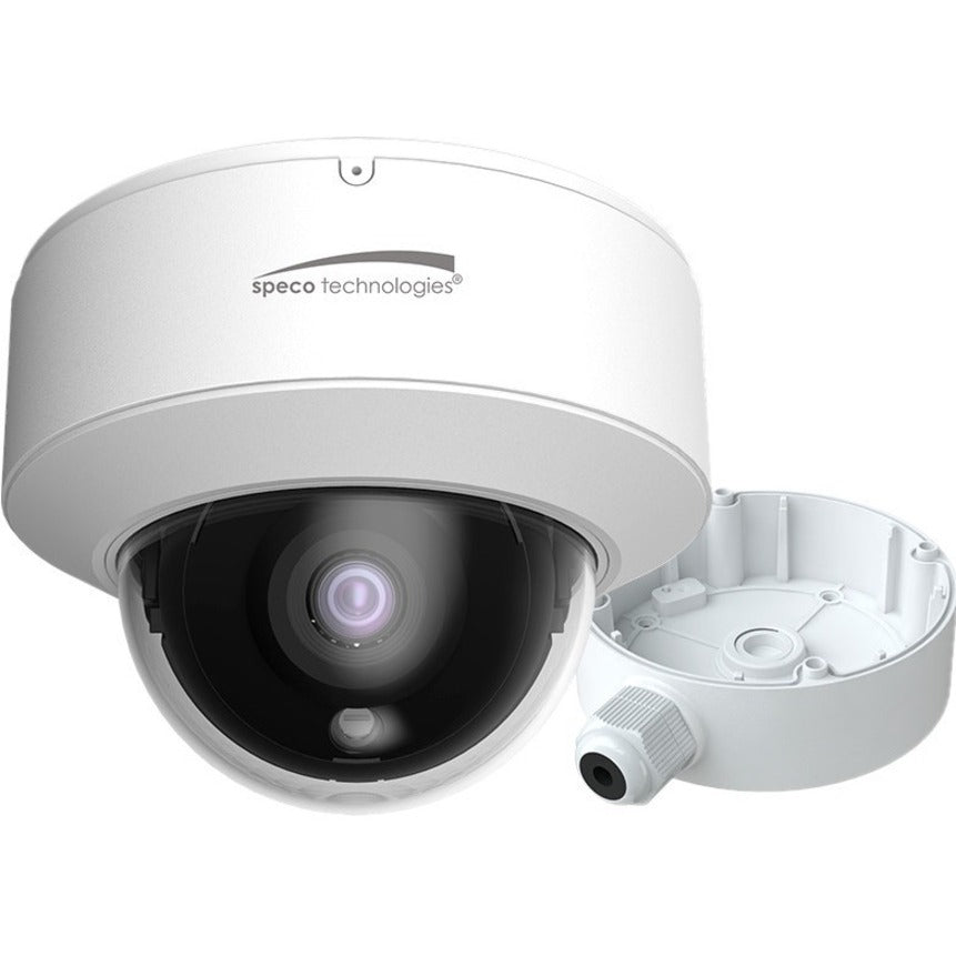 Speco O8VD2 8 Megapixel Outdoor 4K Network Camera - Color - Dome