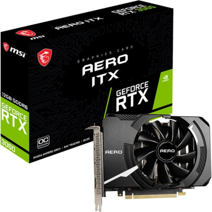 MSI NVIDIA GeForce RTX 3060 Graphic Card - 12 GB GDDR6