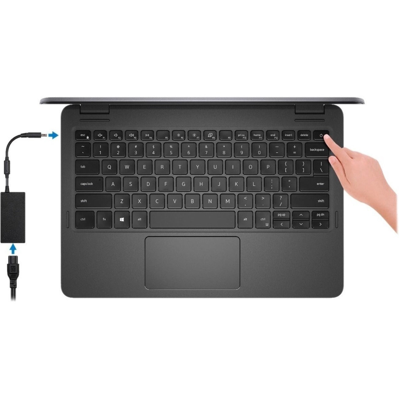 Dell Latitude 3000 3120 11.6" Notebook - HD - 1366 x 768 - Intel Pentium N6000 Quad-core (4 Core) 1.10 GHz - 4 GB Total RAM - 4 GB On-board Memory - 128 GB SSD - Titan Gray