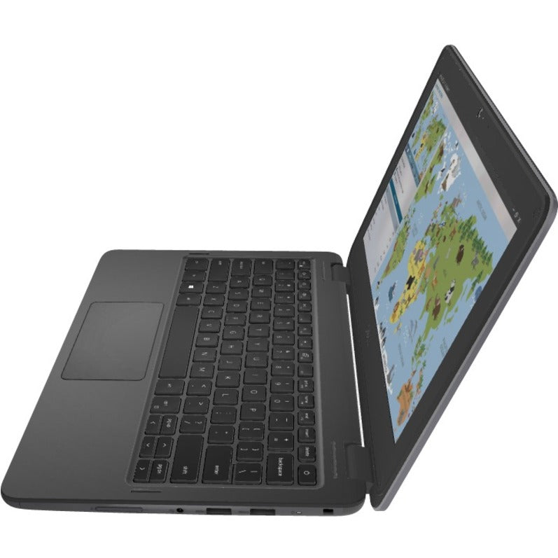 Dell Latitude 3000 3120 11.6" Notebook - HD - 1366 x 768 - Intel Pentium N6000 Quad-core (4 Core) 1.10 GHz - 4 GB Total RAM - 4 GB On-board Memory - 128 GB SSD - Titan Gray