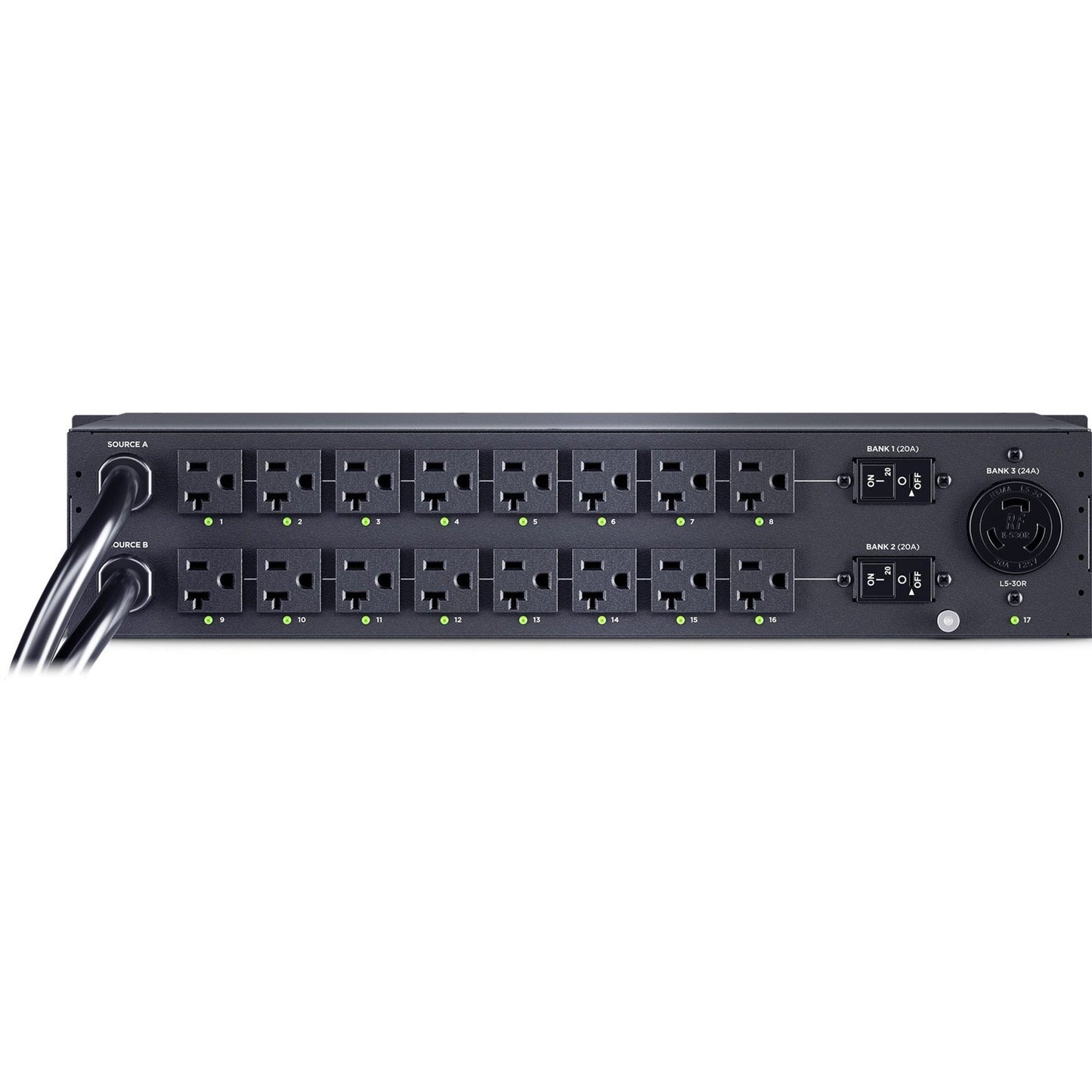 CyberPower Metered ATS PDU PDU44003 17-Outlets PDU