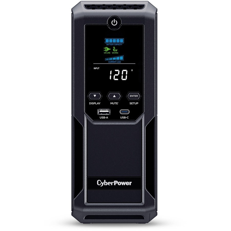 CyberPower Intelligent LCD UPS CP1500AVRLCD3 1500VA Mini-tower UPS