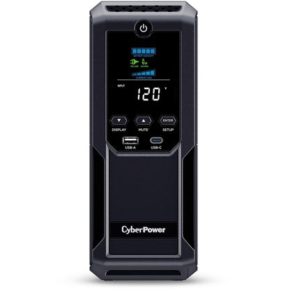 CyberPower Intelligent LCD UPS CP1500AVRLCD3 1500VA Mini-tower UPS