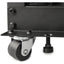 Rocstor SolidRack 25U Adjustable Depth Open Frame 4 Post Rack w/ Casters