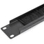 Rocstor 1U Rack Mount Brush Panel