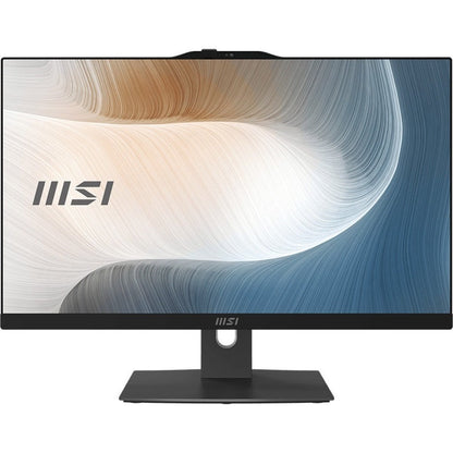 MSI Modern AM242TP 12M-235US All-in-One Computer - Intel Core i7 12th Gen i7-1260P Dodeca-core (12 Core) - 16 GB RAM DDR4 SDRAM - 256 GB M.2 PCI Express NVMe SSD - 23.8" Full HD 1920 x 1080 Touchscreen Display - Desktop - Black