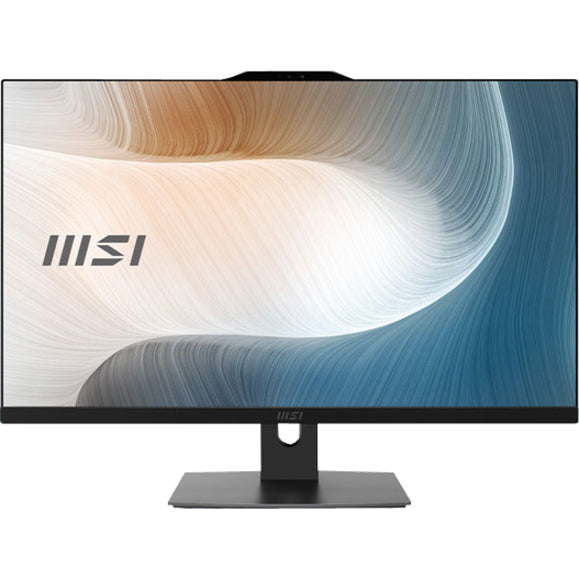 MSI Modern AM272P 12M-254US All-in-One Computer - Intel Core i7 12th Gen i7-1260P - 16 GB RAM DDR4 SDRAM - 512 GB SSD - 27" Full HD 1920 x 1080 - Desktop - Black