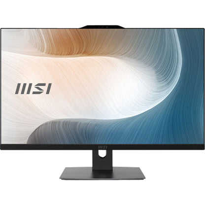 MSI Modern AM272P 12M-254US All-in-One Computer - Intel Core i7 12th Gen i7-1260P - 16 GB RAM DDR4 SDRAM - 512 GB SSD - 27" Full HD 1920 x 1080 - Desktop - Black