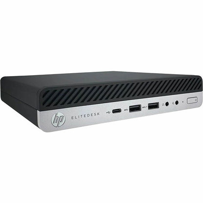 HP - Joy Systems EliteDesk 800 G4 Desktop Computer - Intel Core i5 8th Gen i5-8500T Hexa-core (6 Core) 2.10 GHz - 8 GB RAM DDR4 SDRAM - 256 GB PCI Express NVMe SSD - Desktop Mini - Refurbished