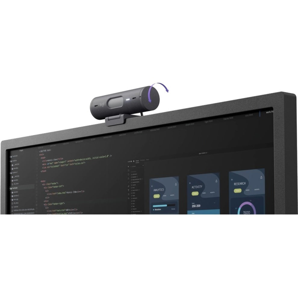 Logitech BRIO 505 Webcam - 4 Megapixel - 60 fps - Graphite - USB Type C