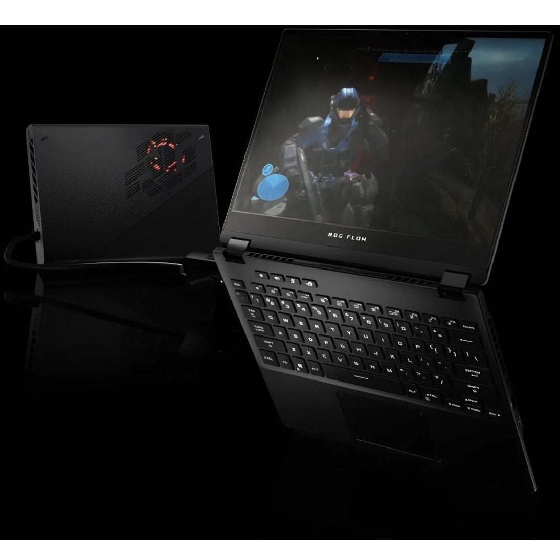 Asus ROG Flow X13 GV301 GV301RC-PH74 13.4" Touchscreen Convertible 2 in 1 Gaming Notebook - Full HD Plus - 1920 x 1200 - AMD Ryzen 7 6800HS Octa-core (8 Core) - 16 GB Total RAM - 16 GB On-board Memory - 1 TB SSD
