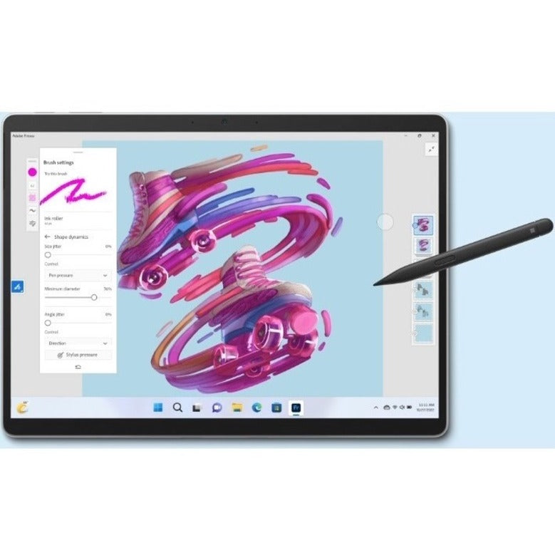 Microsoft Surface Pro 9 Tablet - 13" - Core i7 12th Gen i7-1265U Deca-core (10 Core) - 16 GB RAM - 256 GB SSD - Windows 11 Pro 64-bit - Platinum